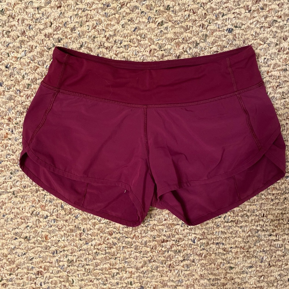 LuluLemon Speed Shorts